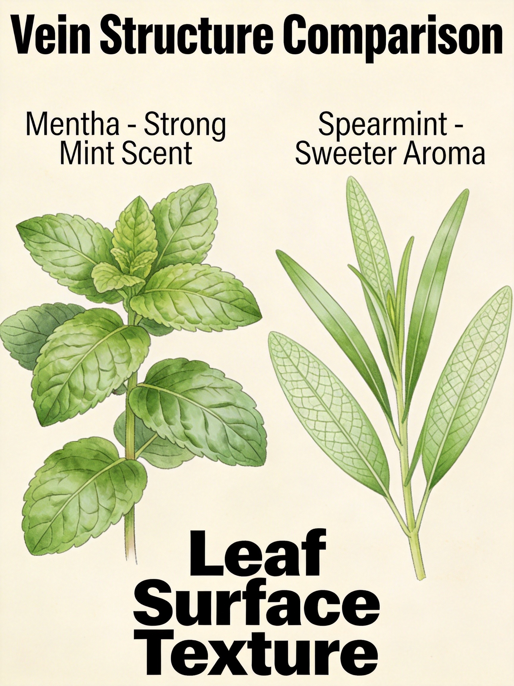 Pfefferminze und Grüne Minze